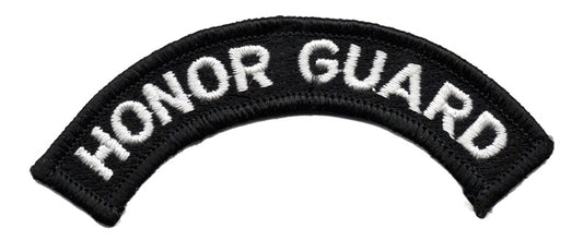 Honor Guard Rocker Iron On Patch