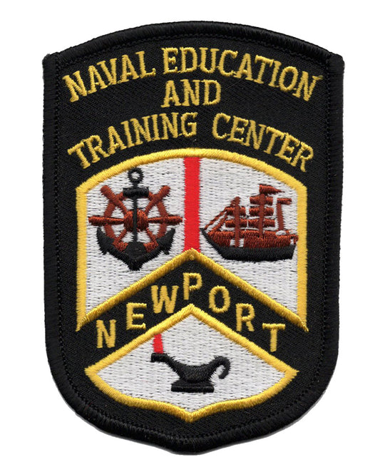 Naval Education and Training Center Iron On Patch