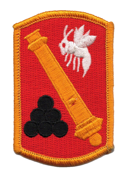 113th Field Artillery On Patch