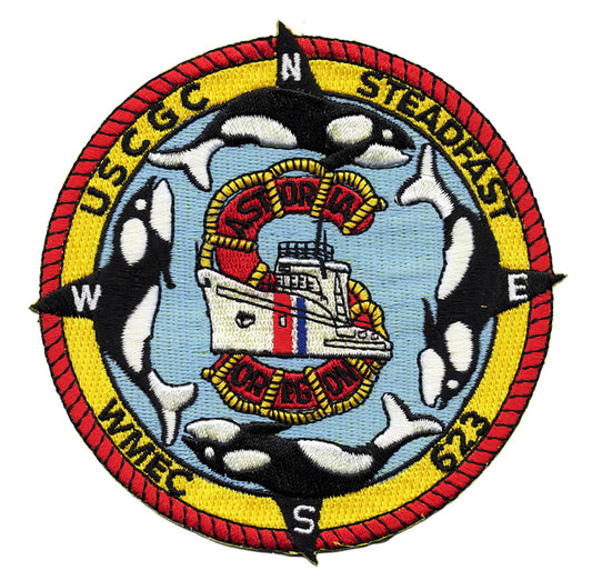 USCGC Steadfast WMEC 623 Iron On Patch