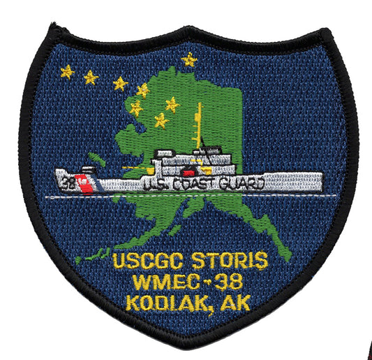 USCGC Storis WMEC 38 Kodiak, AK Iron On Patch