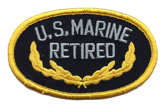 US Marine Retired On Patch
