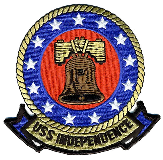 USS Independence CV 62 Iron On Patch