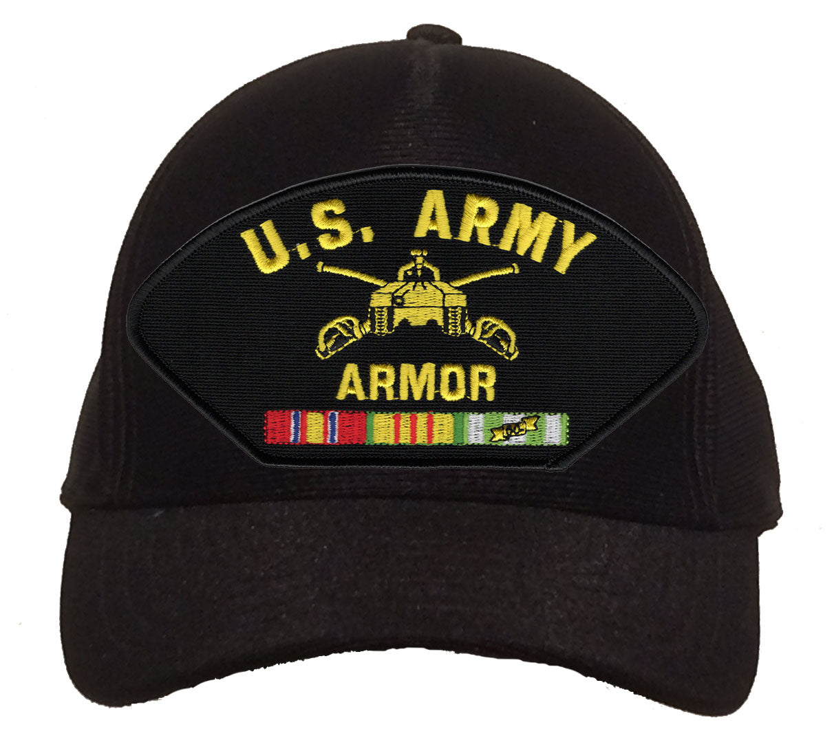 US Army Armor w/Vietnam Ribbons Cap