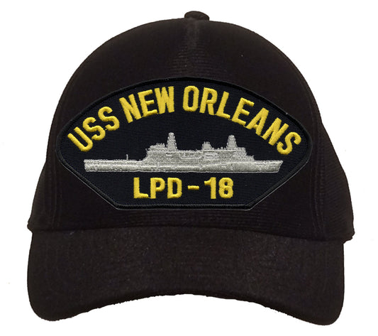 USS New Orleans LPD-18 Cap