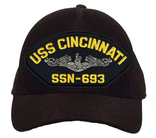USS Cincinnati SSN-693 Cap