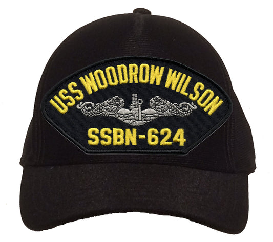 USS Woodrow Wilson SSBN-624 Silver Dolphins Cap