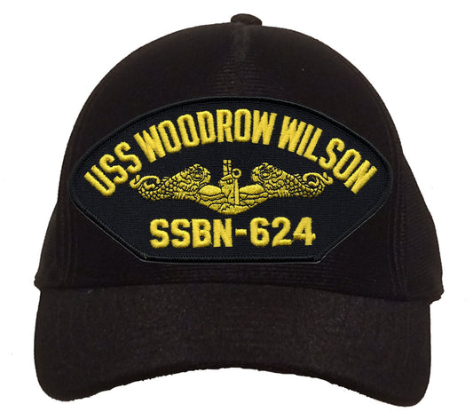 USS Woodrow Wilson SSBN-624 Gold Dolphins Cap