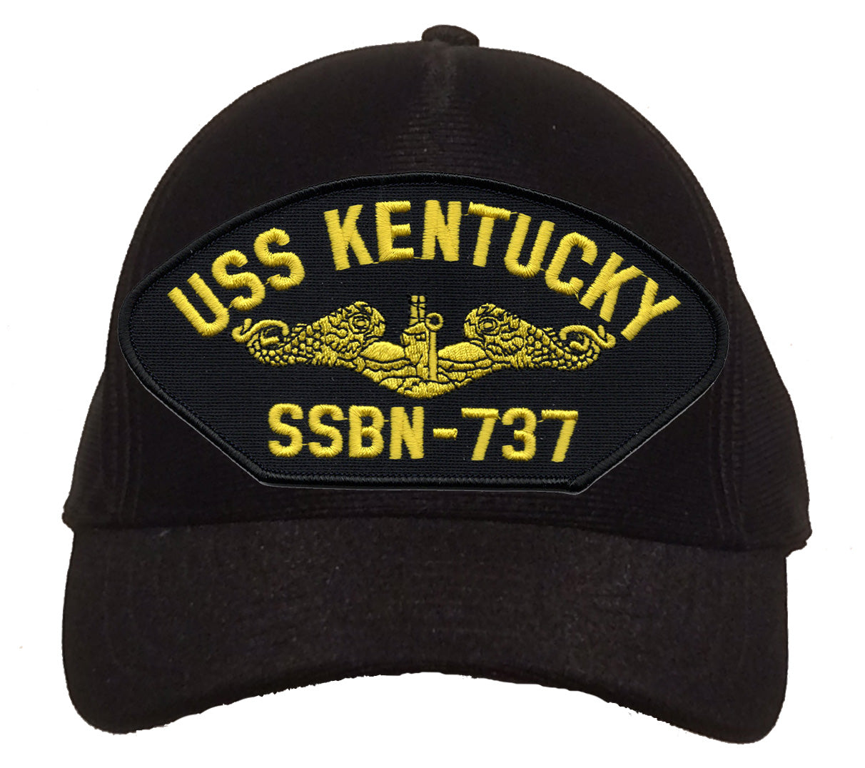 USS Kentucky SSBN-737 Gold Dolphins Cap