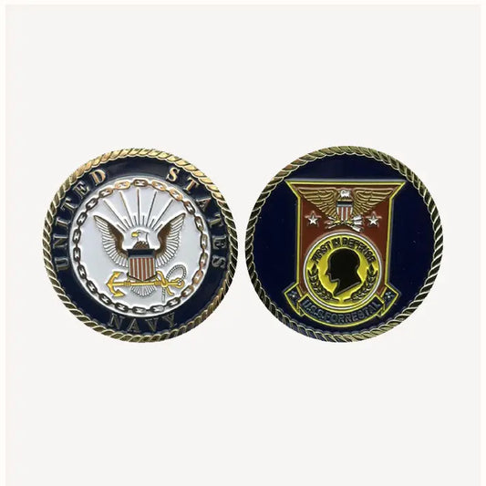 USS Forrestal CV 59 Challenge Coin (Enlisted Version)