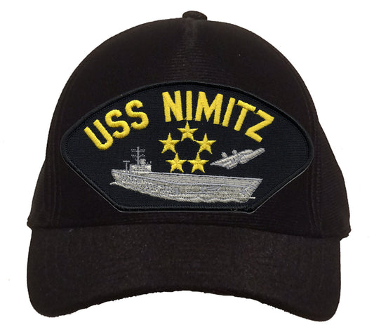 USS Nimitz with 5 Stars Cap