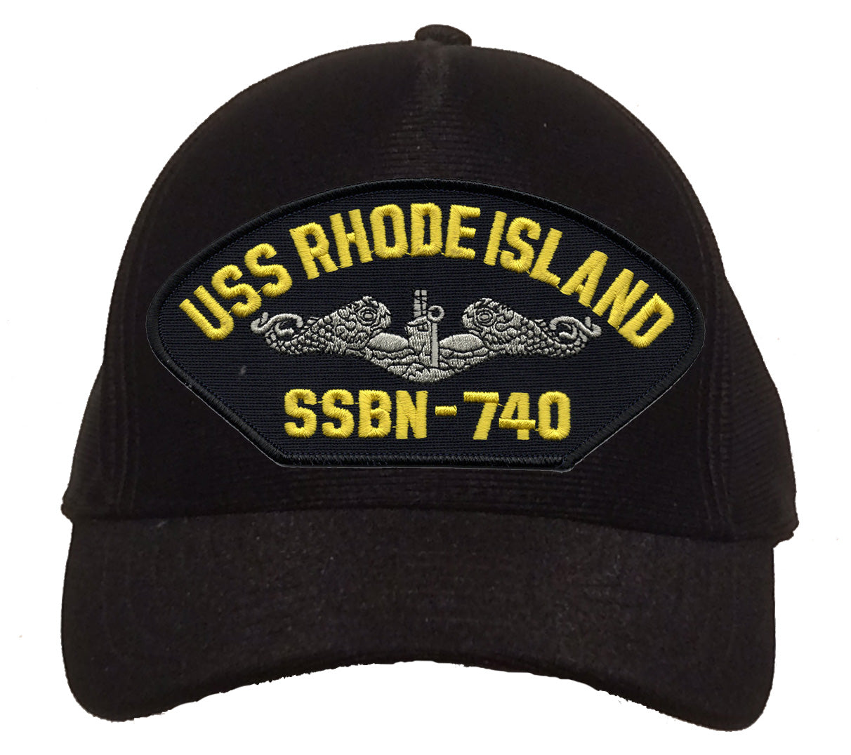 USS Rhode Island SSBN-740 Silver Dolphins Cap