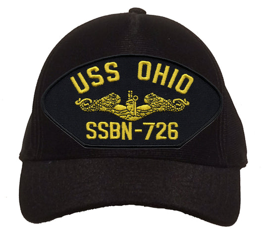 USS Ohio SSBN-726 Gold Dolphins Cap