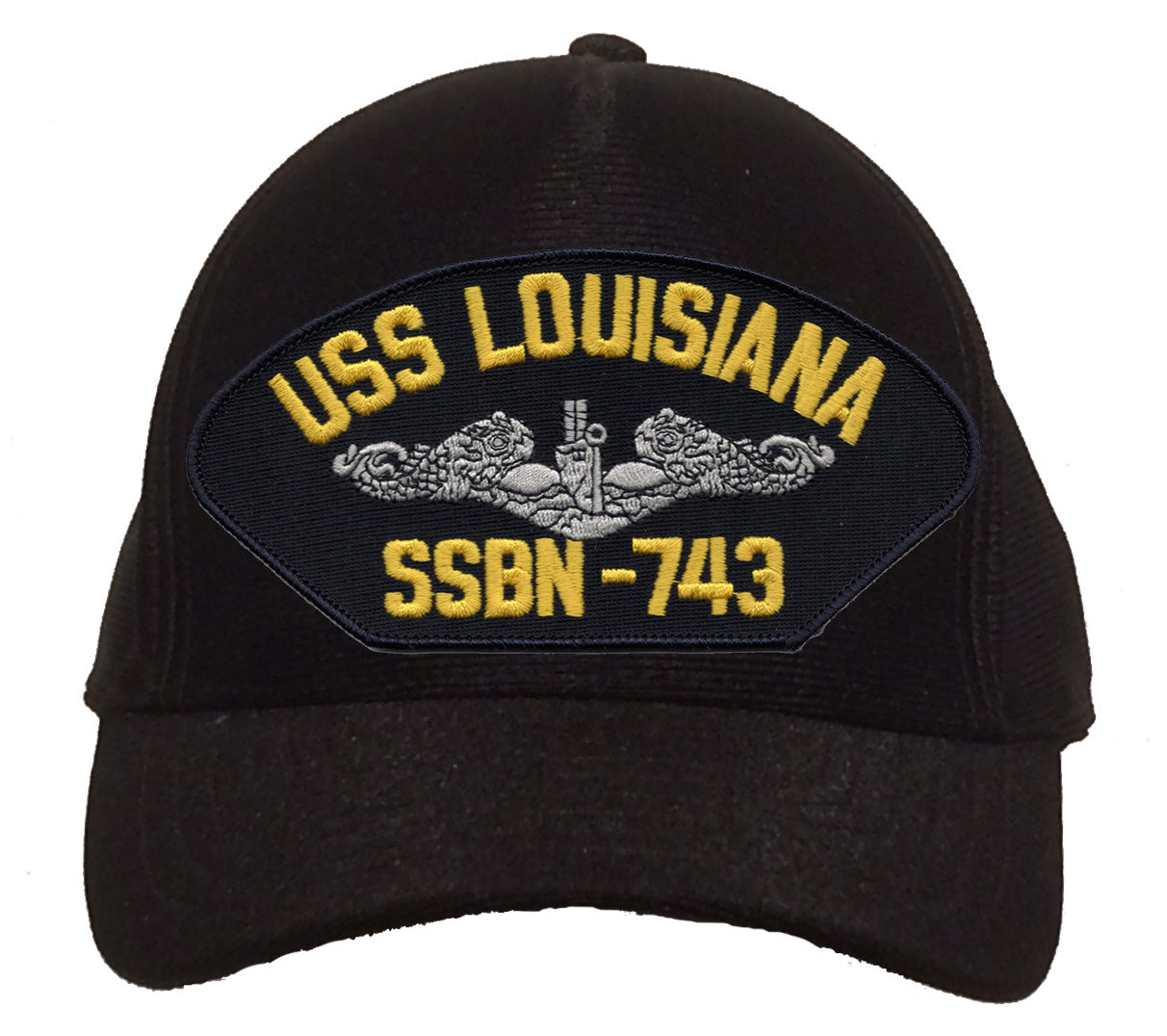 USS Louisiana SSBN-743 Silver Dolphins Cap