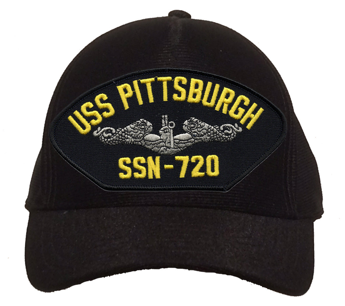 USS Pittsburgh SSN-720 Silver Dolphins Cap
