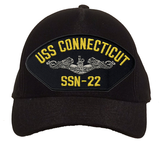 USS Connecticut SSN-22 Silver Dolphins Cap