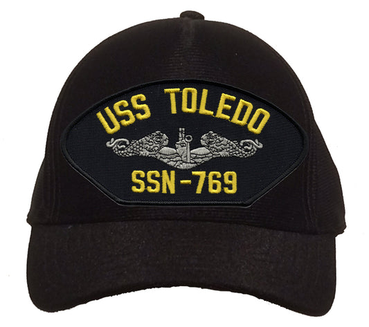 USS Toledo SSN-769 Silver Dolphins Cap