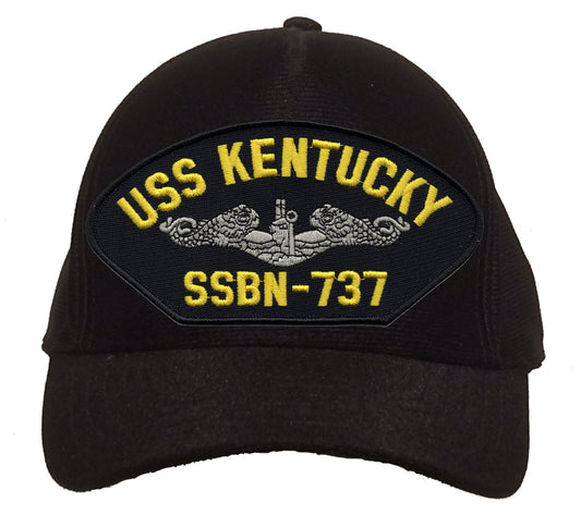 USS Kentucky SSBN-737 Silver Dolphins Cap