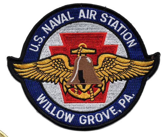 Naval Air Station Willow Grove PA Iron On Patch