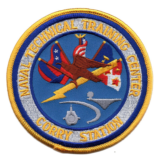 Naval Technical Training Center Corry Station Iron On Patch