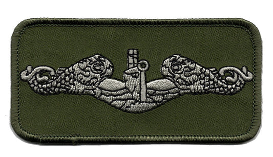 Submarine Enlisted Bar Iron On Patch
