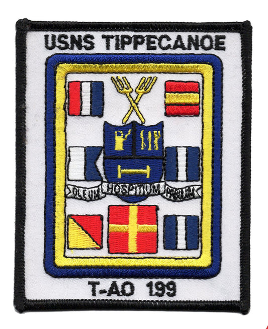 USNS Tippecanoe T-AO 199 Iron On Patch