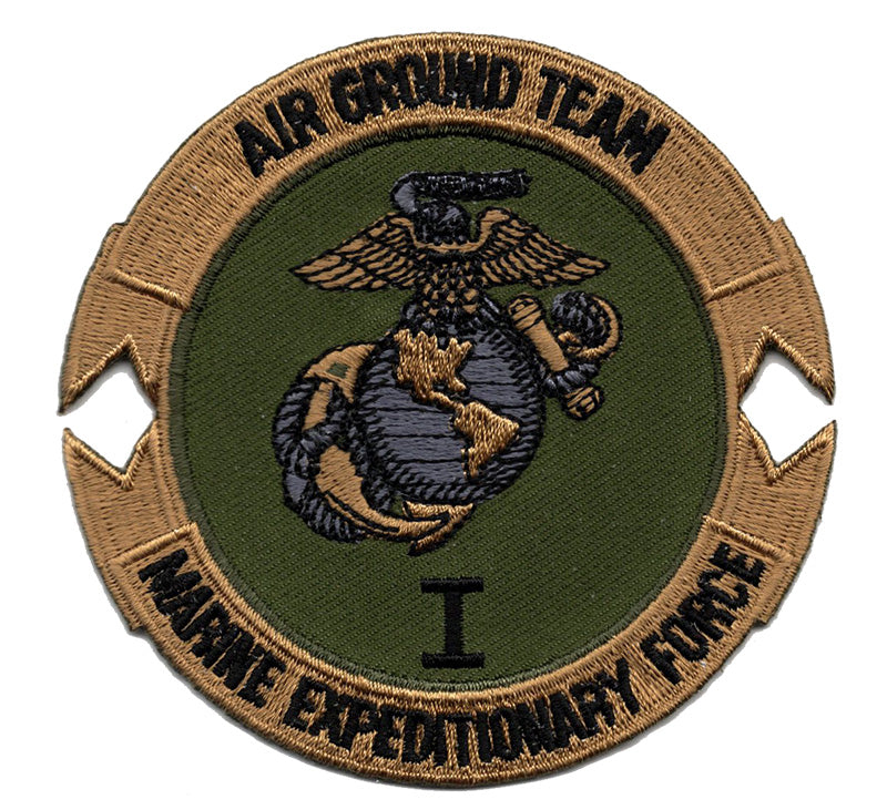 Marine Expeditionary Force Air Ground Team Iron On Patch