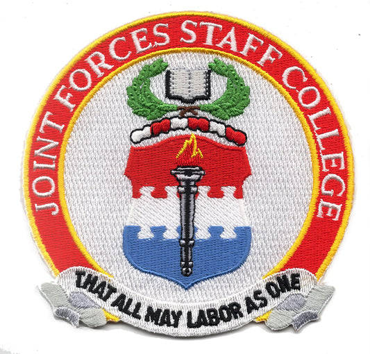 Joint Forces Staff College Iron On Patch