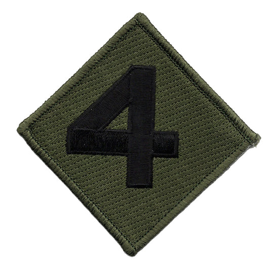 4th Marine Division Iron On Patch