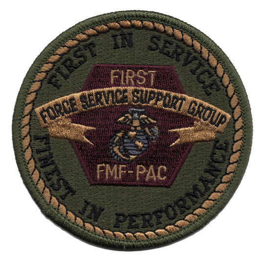 1st Force Service Iron On Patch