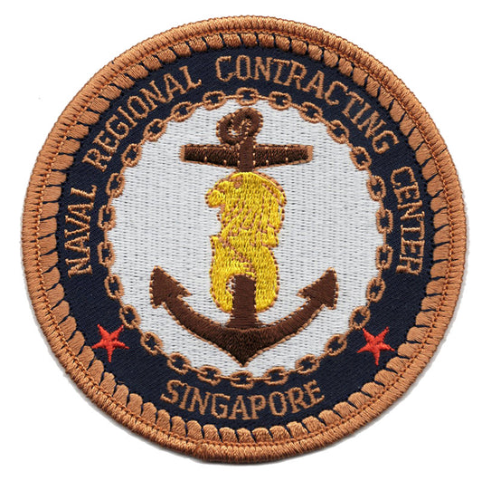 Naval Contracting Center Singapore Iron On Patch