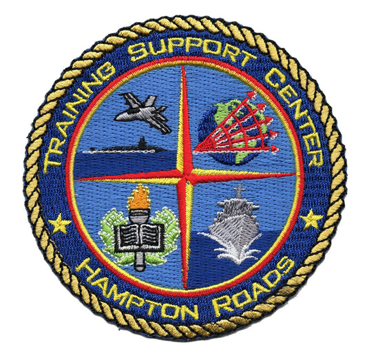 Training Support Center Hampton Roads Iron On Patch