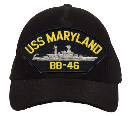 USS Maryland BB-46 Cap