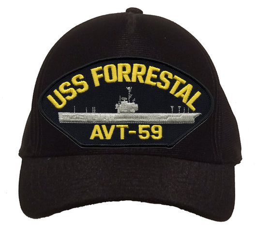 USS Forrestal AVT-59 Cap