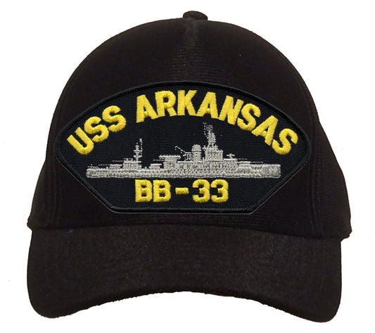 USS Arkansas BB-33 Cap