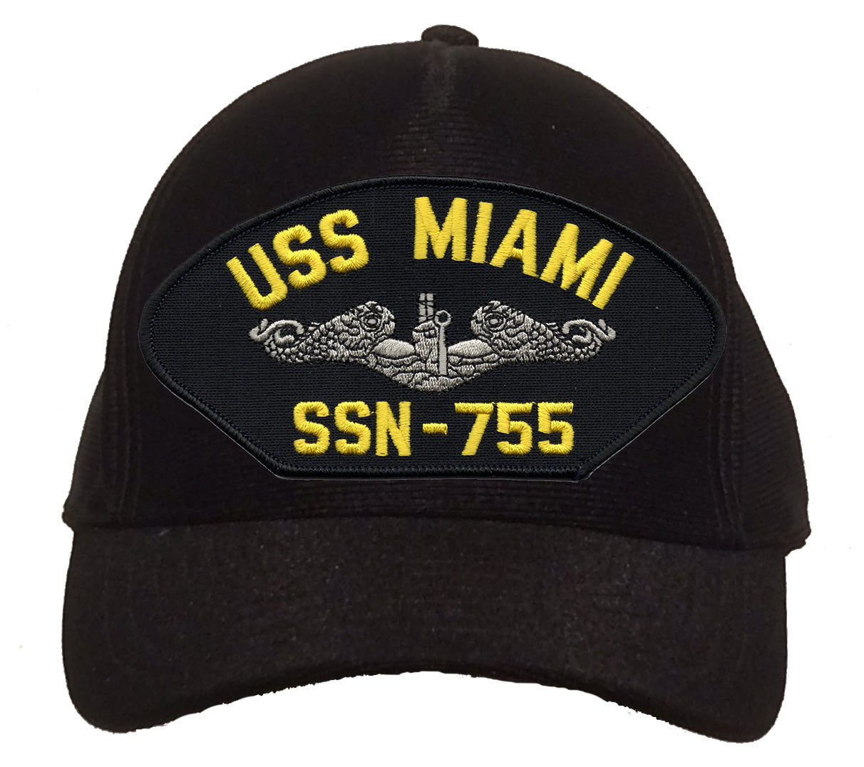 USS Miami SSN-755 Silver Dolphins Cap
