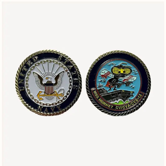 USS Hornet CV/CVA/CVS 12 Challenge Coin (Enlisted Version)