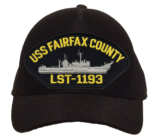 USS Fairfax County LST-1193 Cap