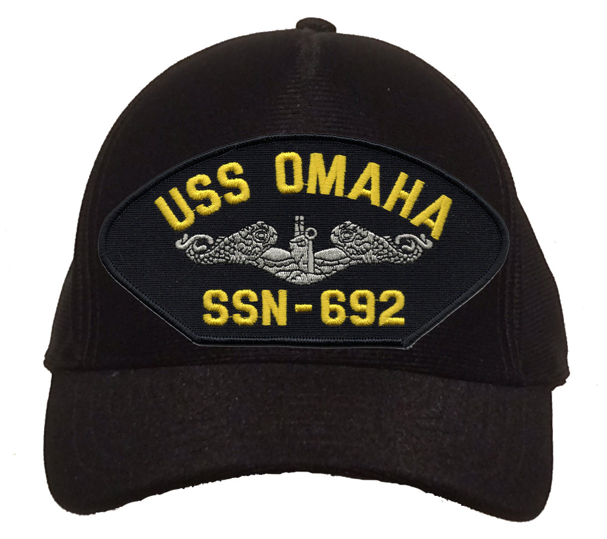 USS Omaha SSN-692 Silver Dolphins Cap