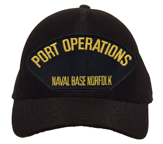 Port Operations Naval Base Norfolk Cap