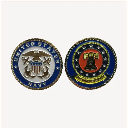 USS Independence CV 62 Challenge Coin (Officer Version)