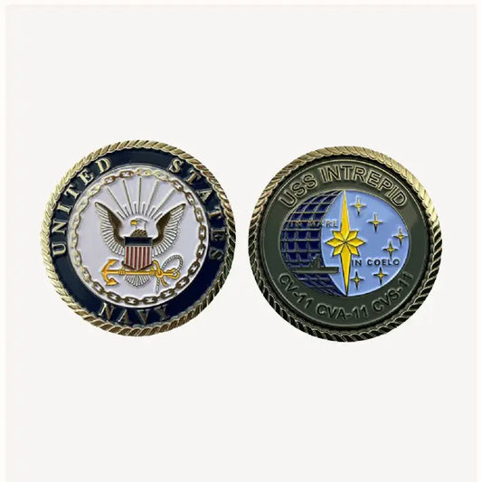 USS Intrepid CV/CVA/CVS 11 Challenge Coin (Enlisted Version)