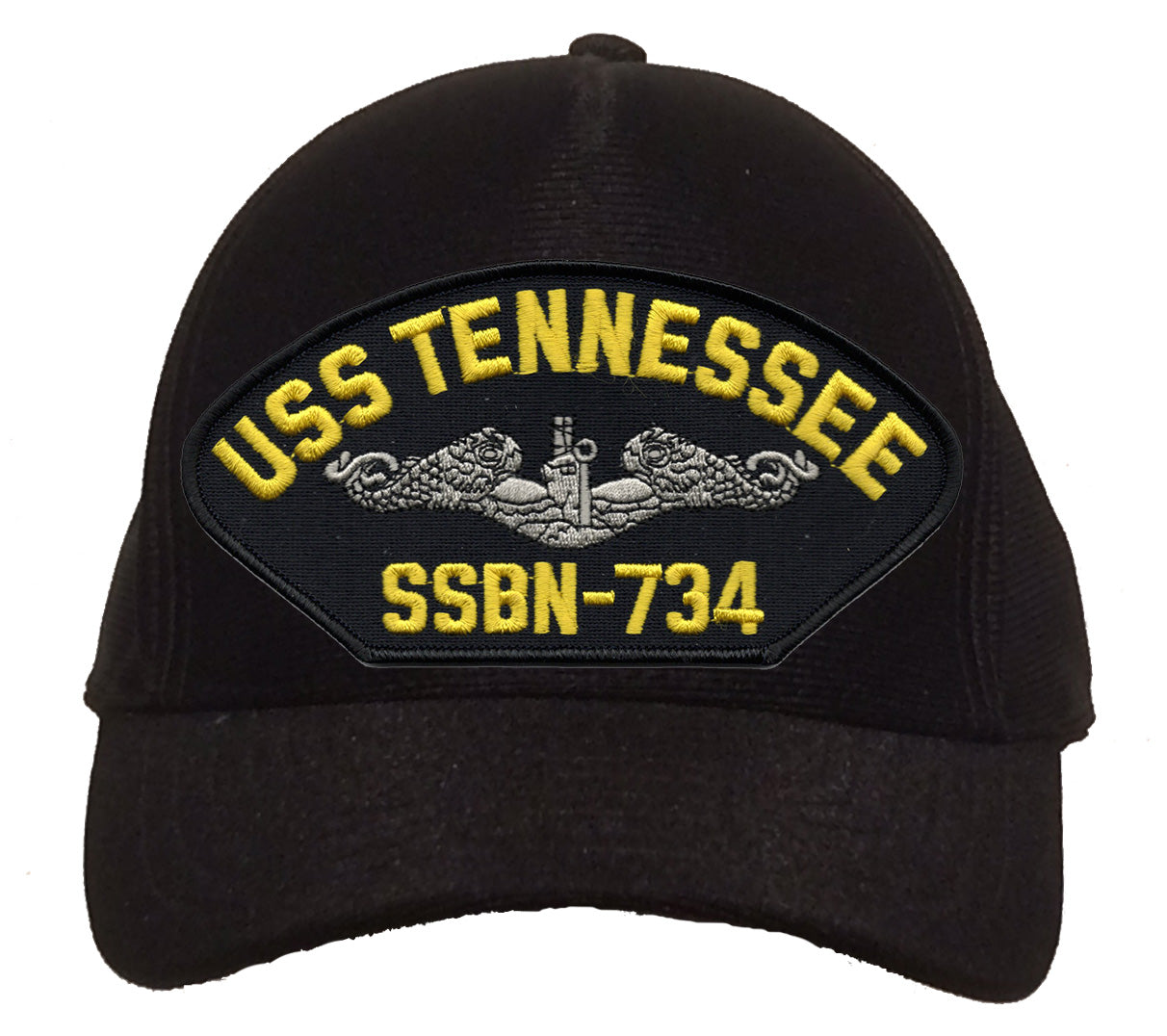 USS Tennessee SSBN-734 Silver Dolphins Cap