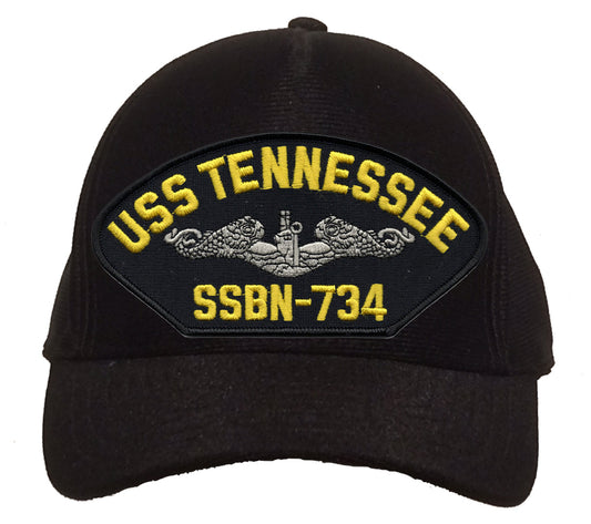 USS Tennessee SSBN-734 Silver Dolphins Cap