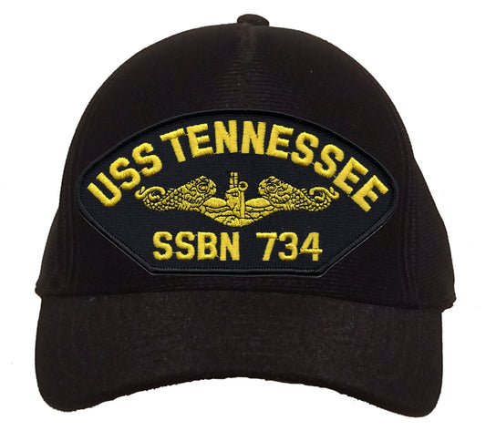 USS Tennessee SSBN 734 Gold Dolphins Cap
