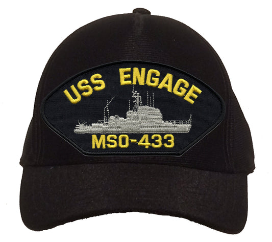 USS Engage MSO-433 Cap