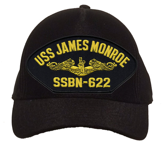 USS James Monroe SSBN-622 Gold Dolphins Cap
