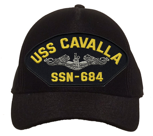USS Cavalla SSN-684 Silver Dolphins Cap