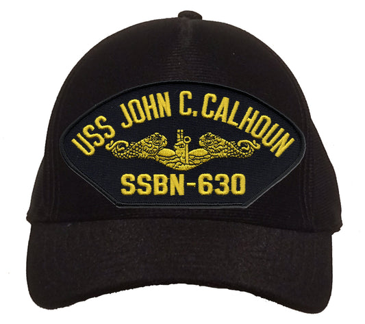USS John C. Calhoun SSBN-630 Gold Dolphins Cap
