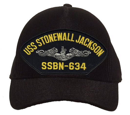USS Stonewall Jackson SSBN-634 Silver Dolphins Cap